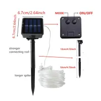 Solar Rope Lights - 8 Modes Waterproof thumbnail 6
