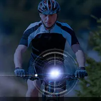 USB Rechargeable Bike Light Set thumbnail 6