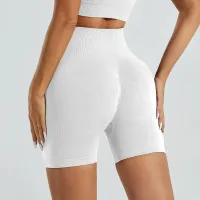 High Waisted Yoga Shorts thumbnail 4