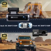 4K Dual Lens Dash Cam with GPS thumbnail 3
