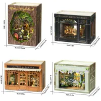 DIY Miniature Dollhouse 3D Puzzle Kit thumbnail 6