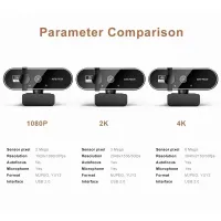 4K HD Webcam with Microphone 8MP thumbnail 2