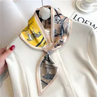Luxury Satin Silk Neckerchief Scarf thumbnail 2