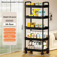 5-Tier Rolling Storage Cart thumbnail 6