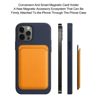 Magnetic Leather Wallet Card Holder & Phone Stand thumbnail 2