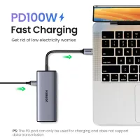 UGREEN 7-in-1 Dual HDMI USB-C Hub thumbnail 6