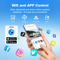 1080P WiFi Dash Cam with Night Vision thumbnail 4