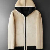 Men's Winter Fleece Hooded Jacket thumbnail 4