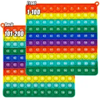 Rainbow Math Counting Bubble Board thumbnail 1