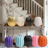 Rustic Farmhouse Pumpkin Centerpiece Set thumbnail 2