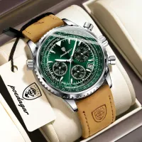 POEDAGAR Men's Chronograph Watch thumbnail 2