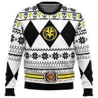 Power Rangers Ugly Christmas Hoodie thumbnail 1