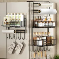 Magnetic Fridge Spice Rack Organizer thumbnail 1