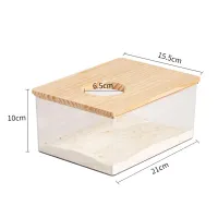 Clear Hamster Bathroom Sand Box thumbnail 6