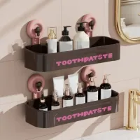 Suction Cup Storage Rack Organizer thumbnail 5