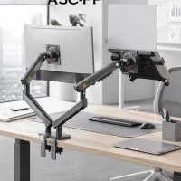 Dual Monitor & Laptop Gas Spring Mount thumbnail 5