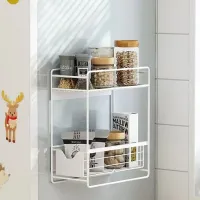 Magnetic Fridge Organizer Shelf thumbnail 1