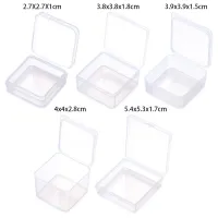 Clear Plastic Multi-Compartment Storage Box thumbnail 6