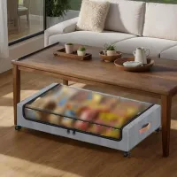 Under Bed Storage Container with Wheels thumbnail 4