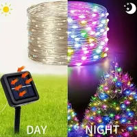 Solar LED Fairy Lights - 8 Modes Waterproof thumbnail 2
