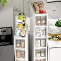 Slim Multi-Layer Storage Cabinet thumbnail 6