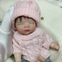 10Inch Silicone Reborn Baby Doll thumbnail 4