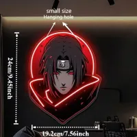 Itachi Uchiha Neon LED Wall Sign thumbnail 6