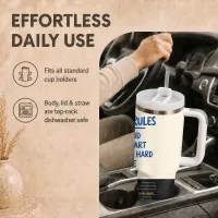 40oz Insulated Tumbler with Handle thumbnail 4