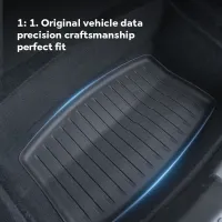 TPE Floor Mats for Tesla Model 3 Highland 2024 thumbnail 2