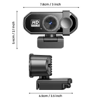 1080P HD Rotatable USB Webcam for Laptop thumbnail 2