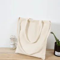 Canvas Shoulder Tote Bag - Large Capacity thumbnail 4