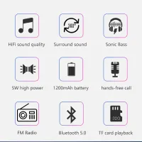 Portable Bluetooth Speaker with FM Radio thumbnail 6