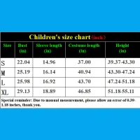 Kids Black & Blue Ninja Costume Set thumbnail 6