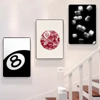 No Ball Art Poster Canvas Print thumbnail 2
