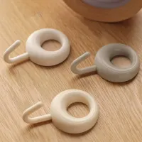 Heavy Duty Adhesive Wall Hooks 4-Pack thumbnail 5