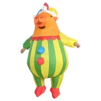 Capybara Inflatable Costume Adult thumbnail 4