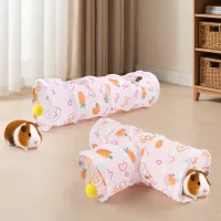 Carrot Hamster Hideout Tunnel Toy thumbnail 1