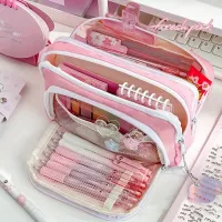 Kawaii 3-Layer Pen Organizer Pouch thumbnail 2