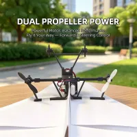RC Paper Airplane Kit with Gyro Stabilizer thumbnail 5