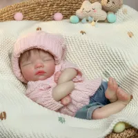 10Inch Silicone Reborn Baby Doll thumbnail 3