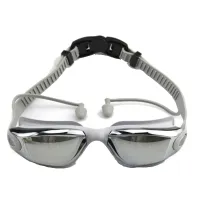 Anti-Fog Swim Goggles with Earplugs thumbnail 2