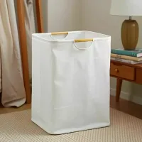 Black Foldable Linen Laundry Basket thumbnail 4