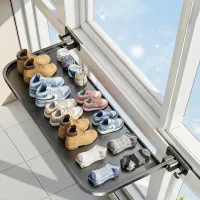 No Drill Foldable Drying Shelf thumbnail 6