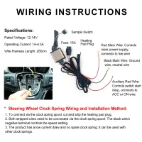 Heated Steering Wheel Flocking Cover Kit thumbnail 6