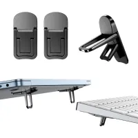 2-Piece Foldable Laptop Stand Set thumbnail 3