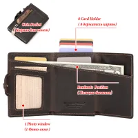 HUMERPAUL Slim Leather Card Holder thumbnail 4