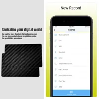 NFC Carbon Fiber Smart Cards (10Pcs) thumbnail 2