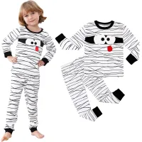 Kids Mummy Costume Pajamas Set thumbnail 1