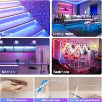 RGB LED Strip Lights with Music Sync thumbnail 6