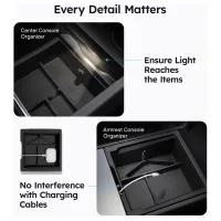 Tesla Center Console Organizer Box thumbnail 6